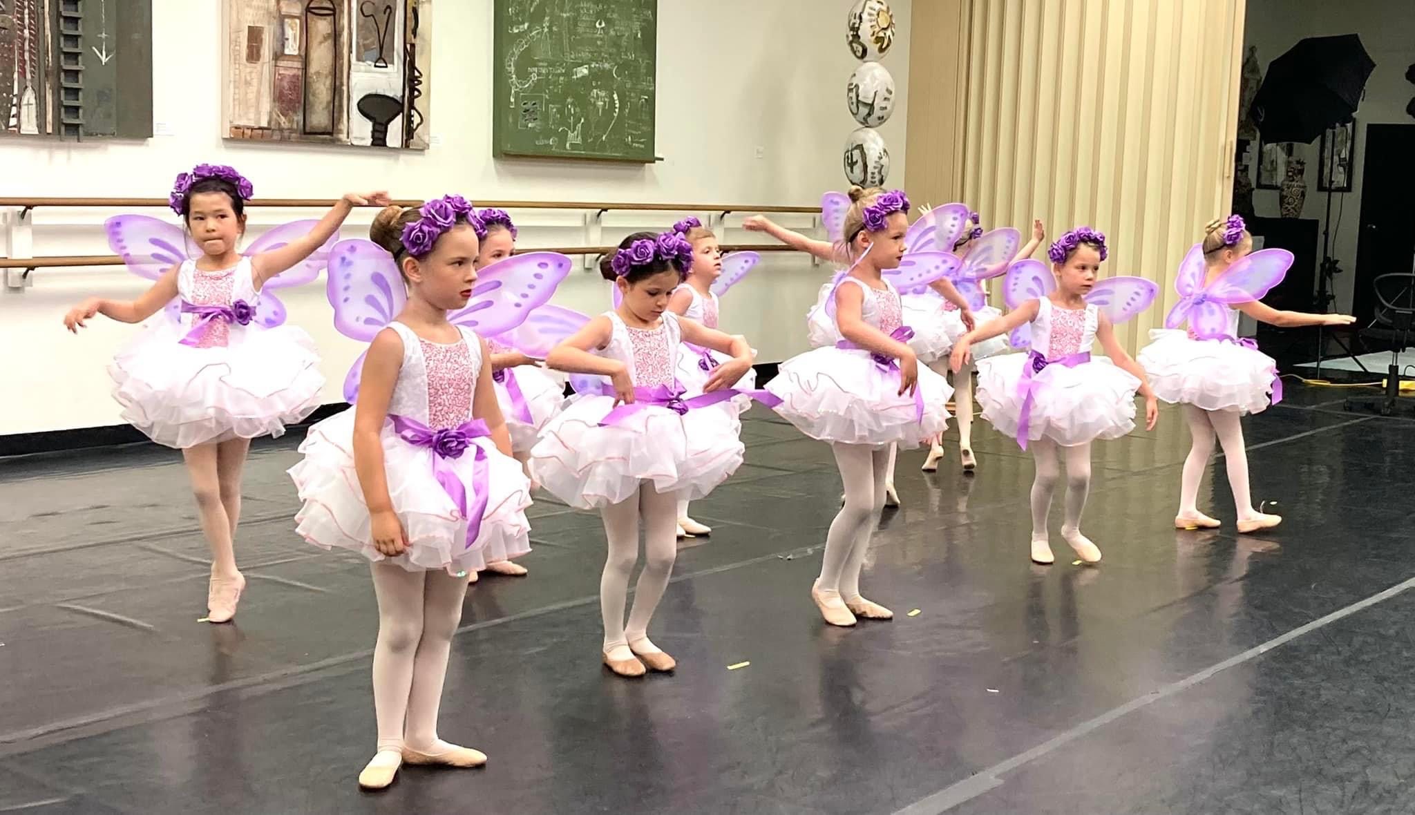 Ballet Apetrei dancers in costume